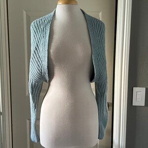 VINCE wool-blend sweater shrug M/L